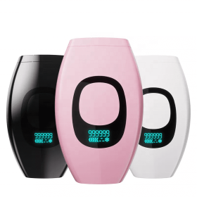 999999 Flashes LCD Painless Laser Epilator Women Shaver Permanent IPL Hair Removal For Body Face Bikini Underarm Photoepilator (Plug Type: US Plug, Color: black color)