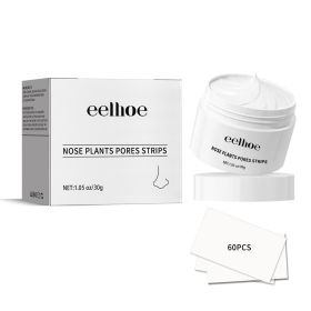 EELHOE Blackhead Cleansing Cream Skin Oil Blackheads Acne Exfoliating Cleansing Repair Pore Tearing Nose Patch (Quantity: 2pcs)