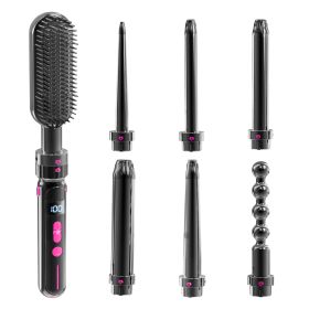 Safety Against Scalding Easy To Use Curly Hair Sticks (Option: Black-EU)